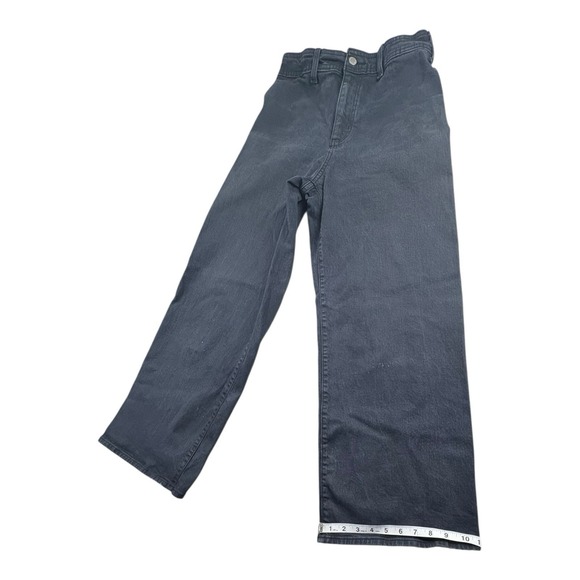 Universal Thread Women's Black Wide Leg Jeans Size 6 High Rise - Picture 8 of 11